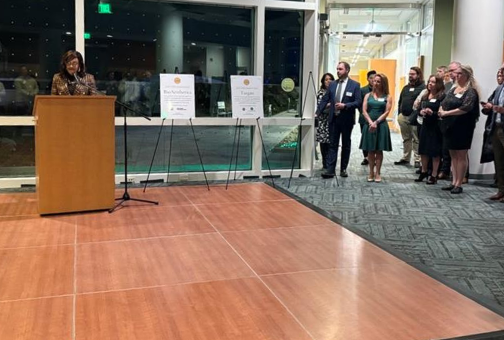 NC Secretary of Commerce Machelle Baker Sanders Speaks at EGC’s Holiday Party Celebrating NC Innovation